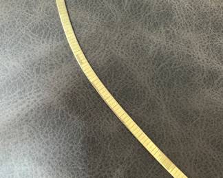 14k omega bracelet