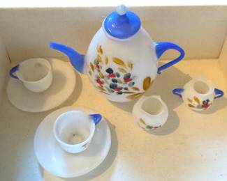 Miniature tea set