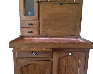Antique cupboard
Copper inset