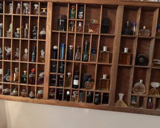 Vintage miniature perfume bottles