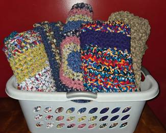 Handmade throw rugs