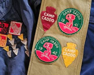 1940s Norwela Camp Caddo boy scouts sash
