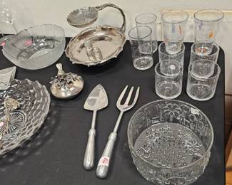 Arabia Iittala, Tag ltd, Crate and Barrel, Arcoroc, Fostoria