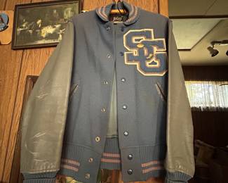1980s High School Football Jacket AS IS