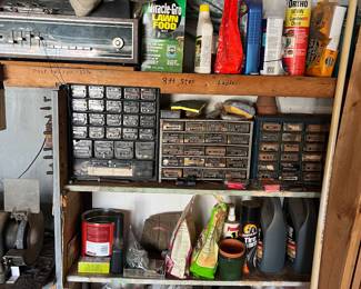 Garage cleaning products, nut and bolt Organizer
