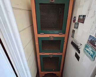 Onion and Potato Storage Cabinet