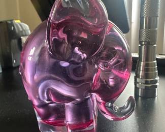 Murano Glass Elephant