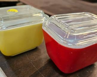 VINTAGE REFRIGERATOR DISHES