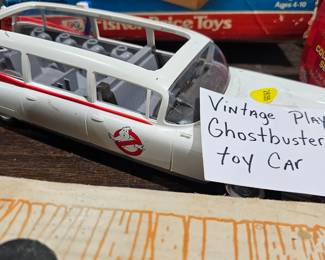 VINTAGE GHOSTBUSTERS TOY CAR