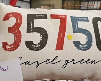HAZEL GREEN PILLOW 35750