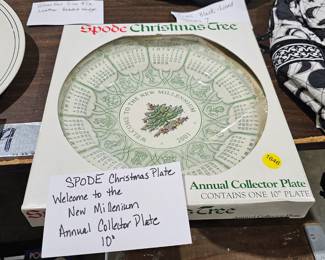 SPODE CHRISTMAS PLATE