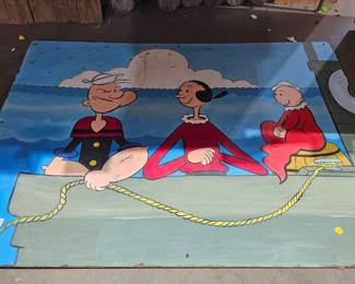 POPEYE AND OLIVE OIL LARGE PICTURE