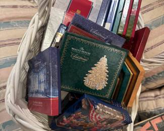 Huge Collection of White House Christmas Ornaments