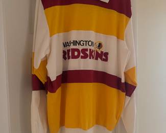 Vintage Nutmeg Mills Washington Redskins Polo Shirt Size L (2 Available)