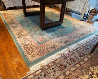 Handmade Wool Oriental Rug (120"L x 96"W)