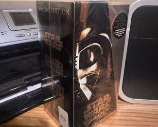 Star Wars Trilogy VHS Movies (Sealed)