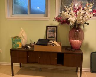 MCM Biltrite 2 Drawer / 3 Sliding Door Office Console