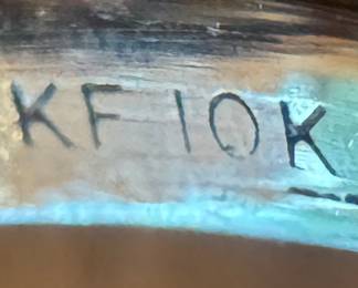 14K Gold & Smokey Topaz Ring