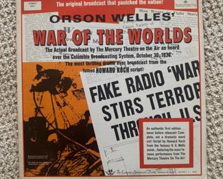 Orson Welles – War Of The Worlds / 4001