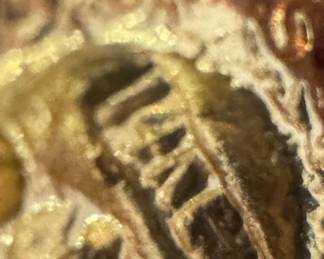 14K Gold Sun Charm Pendant