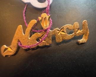 14K Gold "Nancy" Pendant