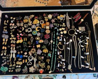 Collection of Gold, Silver & Costume Jewelry