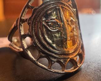 Sterling Silver Sun Ring