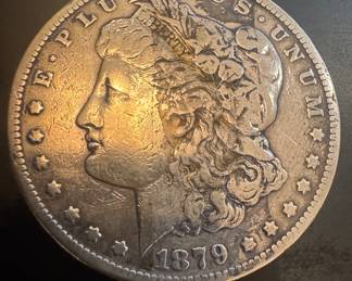 1879 Morgan Silver Dollar