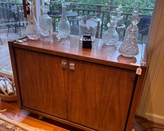 Danker Furniture MCM 2 Door Bar Cart (40"W x 19"D x 30"H)