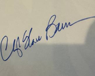 "Maestro Mouse" Autographed by Peter Barnes, "Woodrow, the White House Mouse" Autographed by Cheryl Shaw Barnes & "Woodrow for President" Autographed by Cheryl Shaw Barnes