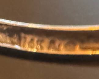 14K Gold Clover with Pearl Ring