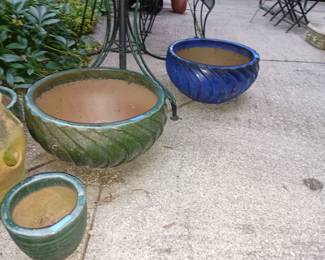 Nice decorative pots
