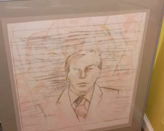 One eyed man lithograph
