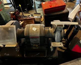 #78 sear double bench grinder $100.00