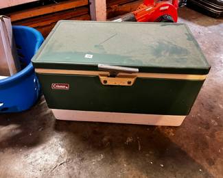 #79 Coleman vintage cooler $30.00