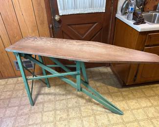 Antique Wooden Ironing Board