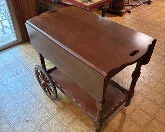 Tea Cart Mid Century Modern