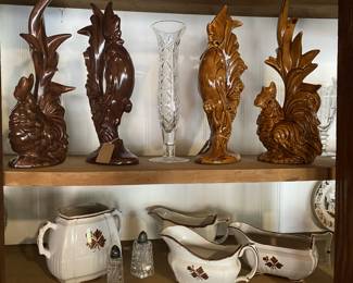 Chicken figurines