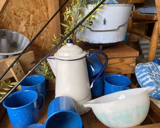 Vintage granite ware
