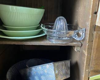 Vintage kitchen items