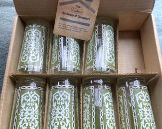 vintage glassware