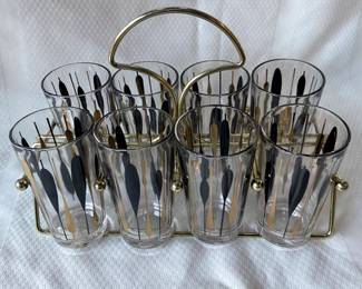 Mid-century modern glassware
