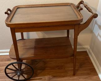 Antique tea cart