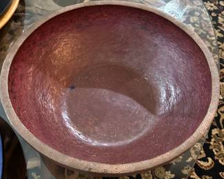 Solid Copper Bowl from Mexico