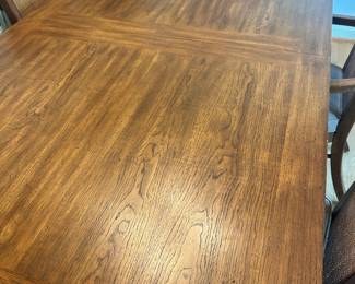 Dining Table & 6 Chairs, 2 Leaves