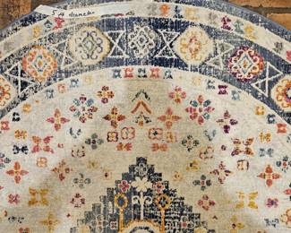 5 ft. circle rug