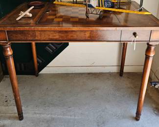 Game table with accessories
