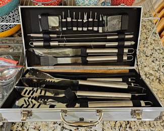 Every outdoor chef needs a good BBQ set!
