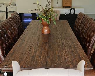 Custom made dining table - STUNNING!