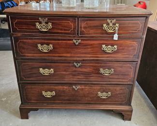 English Georgian chest